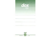 acco Etichetta di ricambio per dorso Dox VERDE, 92x164 mm, per dox dorso 8 cm BRA3479