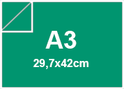carta SimilTela Zanders 143verdeSMERALDO, 125gr, a3 per rilegatura, cartonaggio, formato a3 (29,7x42cm), 125 grammi x mq bra350a3