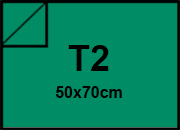 carta SimilTela Zanders 143verdeSMERALDO, 125gr, t2 per rilegatura, cartonaggio, formato t2 (50x70cm), 125 grammi x mq bra350t2