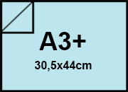 carta Cartoncino SirioFedrigoni CELESTE. a3+. 210gr formato a3+ (30,5x44cm), 210grammi x mq BRA366a3+