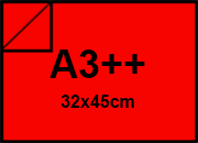 carta Cartoncino SirioFedrigoni ROSSO. sra3. 210gr formato sra3 (32x45cm), 210grammi x mq BRA364sra3
