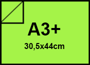 carta Cartoncino SirioFedrigoni. VERDE-HONOLULU. a3+. 160gr Formato a3+ (30,5x44cm), 160grammi x mq bra1274a3+