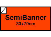 carta Cartoncino Fluorescente ROSSO 08 Formato sb (33,3x70cm), 1 lato colorato, 1 lato bianco, 275grammi x mq BRA380sb