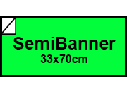 carta Cartoncino Fluorescente VERDE 02 Formato sb (33,3x70cm), 1 lato colorato, 1 lato bianco, 275grammi x mq BRA381sb