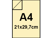 carta Cartoncino SirioFedrigoni. CAMOSCIO. A4. 250gr Formato A4 (21x29,7cm), 250grammi x mq bra431