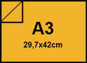 carta Cartoncino SirioFedrigoni. SENAPE. a3. 250gr Senape, formato a3 (29,7x42cm), 250grammi x mq bra432a3