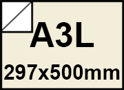 carta Cartoncino, Pearl, GrigioPerla, a3l, 250gr Retro BIANCO, Formato a3l (29,7x50cm), 250grammi x mq bra442a3l