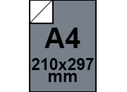 carta Cartoncino, Pearl, Zaffiro, A4, 250gr Retro BIANCO, Formato A4 (21x29,7cm), 250grammi x mq bra446
