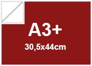 carta Cartoncino TelaTriplexFedrigoni ROSSO 270gr, a3+ Formato a3+ (30,5x44cm), 270grammi x mq bra457a3+