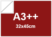 carta Cartoncino TelaTriplexFedrigoni ROSSO 270gr, sra3 Formato sra3 (32x45cm), 270grammi x mq bra457sra3