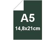 carta Cartoncino TelaTriplexFedrigoni VERDE 270gr, a5 Formato a5 (14,8x21cm), 270grammi x mq bra458a5