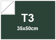 carta Cartoncino TelaTriplexFedrigoni VERDE 270gr, t3 Formato t3 (35x50cm), 270grammi x mq bra458t3