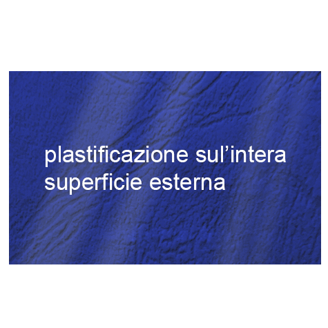 legatoria Copertina flessibile per brossura, plastificata con riserva BLU, formato 297x485mm, 270grammi x mq, Similpelle Venata Fedrigoni.