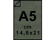 carta Copertina SimilPELLE, 460gr, a5, VERDE Formato a5 (14,8x21cm), 460grammi x mq bra489a5