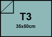 carta Cartoncino ManilaFormosa BLU, t3, 250gr Formato t3 (35x50cm), 250grammi x mq BRA128t3