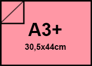 carta Cartoncino ManilaFormosa ROSA, a3+, 140gr Formato a3+ (30,5x44cm), 140grammi x mq.