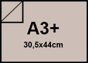 carta Cartoncino Burano GRIGIO. A3+. 120gr Grigio 12, formato A3+ (30,5x44cm), 120grammi x mq bra790A3+