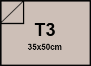 carta Cartoncino Burano GRIGIO. T3. 140gr Grigio 12, formato T3 (35x50cm), 140grammi x mq bra556T3