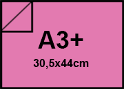 carta Cartoncino Burano CICLAMINO, a3+, 200gr Ciclamino Astrale 58, formato a3+ (30,5x44cm), 200grammi x mq BRA584a3+