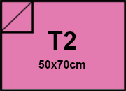 carta Cartoncino Burano CICLAMINO, t2, 200gr Ciclamino Astrale 58, formato t2 (50x70cm), 200grammi x mq BRA584t2