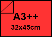 carta Cartoncino Burano SCARLATTO. sra3. 140gr Rosso Scarlatto 61, formato sra3 (32x45cm), 140grammi x mq bra591sra3