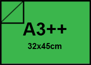 carta Cartoncino Burano BANDIERA, sra3, 250gr Verde Bandiera 60, formato sra3 (32x45cm), 250grammi x mq BRA597sra3