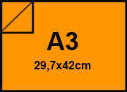 carta Cartoncino Burano GIALLO ORO. A3. 140gr Giallo Oro 52, formato A3 (29,7x42cm), 140grammi x mq bra266A3