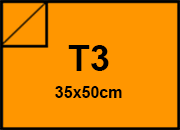 carta Cartoncino Burano ORO, t3, 250gr Giallo Oro 52, formato t3 (35x50cm), 250grammi x mq BRA808t3
