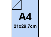 carta Carta ShiroFavini, AlgaCartaEcologica, LAGUNA, 90gr, A4 Laguna, formato A4 (21x29,7cm), 90grammi x mq.