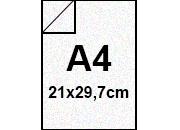 carta QPaper GLAMOUR Bianco formato A4, 120gr RUG0722.61.12.VC