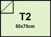 carta Cartoncino MajesticFavini, Mint, 250gr,  t2 FRESH MINT, formato t2 (50x70cm), 250grammi x mq bra734t2