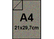 carta Cartoncino MajesticFavini, MoonLightSilver, 120gr, A4 MOONLIGHT SILVER, formato A4 (21x29,7cm), 120grammi x mq bra718