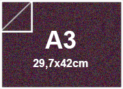 carta Cartoncino MajesticFavini, NightClubPurple, 250gr, a3 NIGHT CLUB PURPLE, formato a3 (29,7x42cm), 250grammi x mq bra745a3