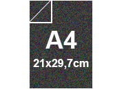 carta Cartoncino MajesticFavini, Antracite, 120gr, A4 ANTHRACITE, formato A4 (21x29,7cm), 120grammi x mq bra729