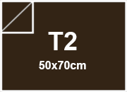 carta SimilLino Fedrigoni Tabacco, 125gr, t2 per rilegatura, cartonaggio, formato t2 (50x70cm), 125 grammi x mq bra73t2