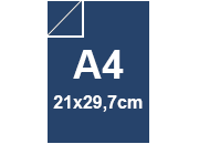 carta Cartoncino Burano PRUSSIA. A4. 320gr Blu Prussia 62, formato A4 (21x29,7cm), 320grammi x mq bra811
