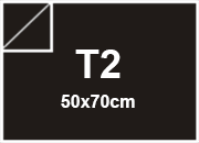 carta Cartoncino Burano TABACCO, t2, 250gr Marrone 73, formato t2 (50x70cm), 250grammi x mq BRA813t2