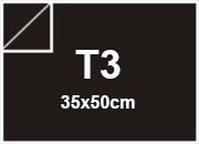 carta Cartoncino Burano TABACCO, t3, 250gr Marrone 73, formato t3 (35x50cm), 250grammi x mq BRA813t3