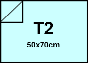 carta Cartoncino ManilaFormosa AZZURRO, t2, 140gr Formato t2 (50x70cm), 140grammi x mq BRA85t2