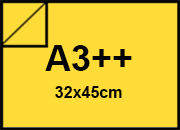 carta Cartoncino Burano ZOLFO, sra3, 250gr Giallo Zolfo 51, formato sra3 (32x45cm), 250grammi x mq BRA851sra3