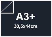 carta Cartoncino Burano COBALTO. a3+. 320gr Blu Cobalto 66, formato a3+ (30,5x44cm), 320grammi x mq BRA860a3+