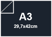carta CartoncinoBurano BluCobalto66, a3, 200gr Blu Cobalto 66, formato a3 (29,7x42cm), 200grammi x mq BRA3342a3