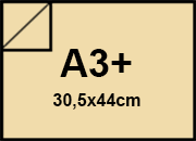 carta Cartoncino PrismaMonomarcatoFavini, Camoscio a3+, 220gr Camoscio 04, formato a3+ (30,5x44cm), 220grammi x mq.
