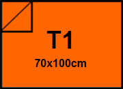 carta Cartoncino PrismaMonomarcatoFavini, Mandarino t1, 220gr Mandarino 09, formato t1 (70x100cm), 220grammi x mq bra887t1