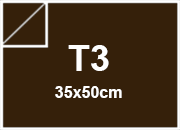 carta Cartoncino PrismaBimarcatoFavini, Caff t3, 250gr Caff, formato t3 (35x50cm), 250grammi x mq bra927t3