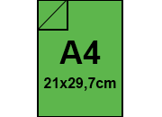 carta Cartoncino SirioFedrigoni. VERDE. A4. 250gr Verde, formato A4 (21x29,7cm), 250grammi x mq bra9