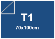 carta Cartoncino PrismaMonomarcatoFavini, Cobalto t1, 220gr Cobalto 21, formato t1 (70x100cm), 220grammi x mq bra901t1