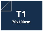 carta Cartoncino PrismaBimarcatoFavini, Indaco t1, 250gr Indaco, formato t1 (70x100cm), 250grammi x mq bra786t1