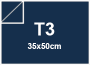 carta Cartoncino PrismaBimarcatoFavini, Indaco t3, 250gr Indaco, formato t3 (35x50cm), 250grammi x mq bra786t3