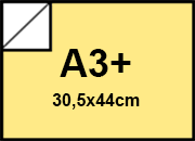 carta Cartoncino BindaKOTE CANARINO, A3+, 250gr PASTELLO Canario 03, monolucido, formato A3+ (30,5x44cm), 250grammi x mq bra918A3+